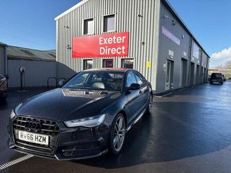 audi a6 saloon 2.0 tdi ultra black edition s tronic euro 6 (start/stop) 4dr