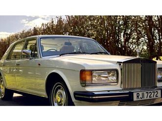 1988 rolls royce silver spirit blanc automatique, 4 vites...