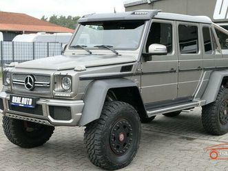 mercedes-benz g trieda amg 6x6
