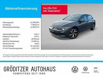 volkswagen golf viii active etsi nav|led|acc|ahk|cam|shz