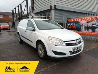 2008 vauxhall astra van club 1.3 cdti van car derived van diesel manual