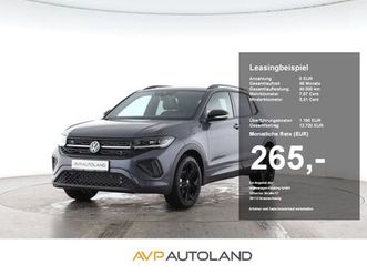 volkswagen t-cross 1.0 tsi dsg r-line black style | ahk |