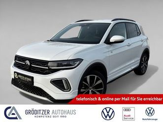 volkswagen t-cross 1.0 tsi r-line cam|ahk|acc|iq-l