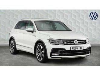 2016 volkswagen tiguan swb r-line 2.0 tsi 4motion 180ps 7-speed dsg 5 door automatic estate petro...