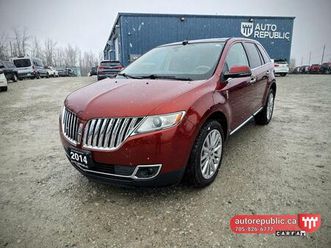 used 2014 lincoln mkx loaded certified dealer maintained