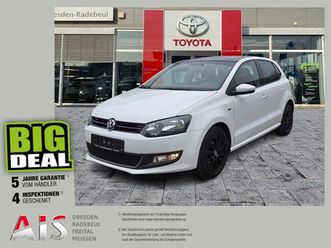 volkswagen polo v 1.2 tsi life pano+sd+shz+winterp.+klimaa