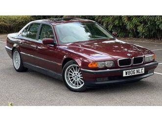 2000 bmw 7 series rouge automatique, 6 vitesses conduite...
