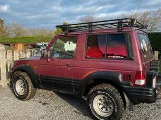 ② hyundai galloper 4x4 — hyundai — 2ememain