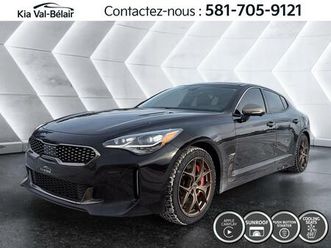used 2022 kia stinger gt élite *awd *v6 *368hp *cuir *toit *gps *harman kardon