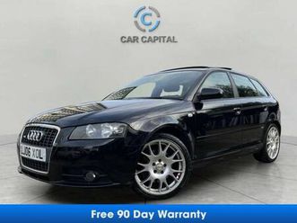 2006 audi a3 2.0 t fsi s line special edition 5dr dsg hatchback petrol automatic