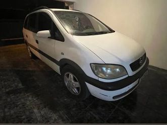 chevrolet zafira 2.0/ cd 2.0 8v mpfi 5p mec. 2001