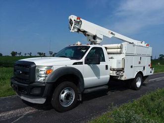 2012 ford f-450 36' altec bucket boom lift truck southern truck nice