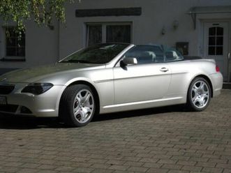 bmw 630i e64 6gang hand 01.12 .2027 neu hu...