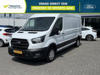 ford transit - gb 310 l3h2 tdci 130pk fwd trend | 12 inch navigatie | parkeersensoren v/a | 3 zits | trek