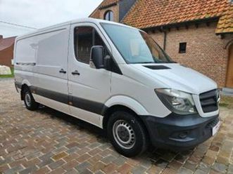 ② mercedes-benz sprinter 314cdi l2 airco cruise navi trekhaak — camionnettes & utilitaires — 2ememain