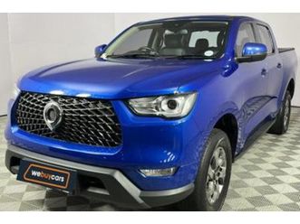 2022 gwm p-series cv 2.0 td dlx double-cab