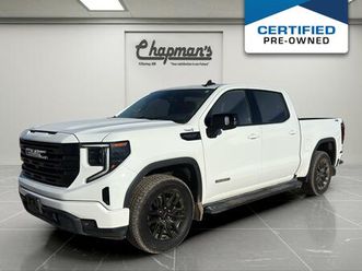 used 2023 gmc sierra 1500 elevation premium package: leather, adaptive cruise & hd surround vision