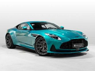 aston martin db12 coupe -podium green-