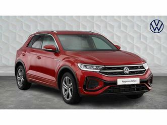volkswagen t-roc - r-line 1.5 tsi 150ps 7-speed dsg 5 door