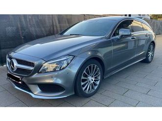 mercedes-benz cls 220 shooting brake amg line 360 cam shd top