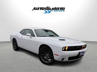 used 2018 dodge challenger gt awd certified camera bluetooth leather cool/heat seat/steering p.sensors cruise alloys