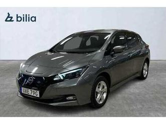 nissan leaf e+ 59kwh/n-connecta/rattvärme/navi/s&v-däck 2022 grå