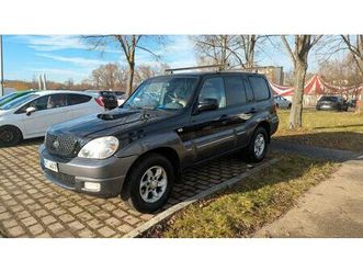 hyundai terracan 2.9crdi ahk/klima/dachreling/gr. plak.