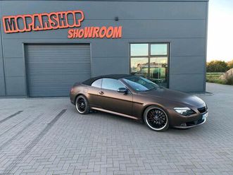 bmw e 64 630i cabrio facelift handschalter 6 gang
