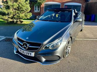 3.0 e350d v6 amg line edition cabriolet g-tronic+ euro 6 (start/stop) 2dr