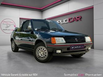 peugeot 205 cti 1.6 cabriolet collector numéroté