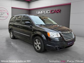 chrysler grand voyager 2.8 crd turbo ba touring - full options - boîte de vitesse neuve - 2 écrans dvd - caméra de recul -...