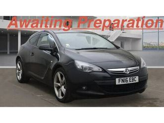 vauxhall astra gtc 1.4 i turbo sri 2016