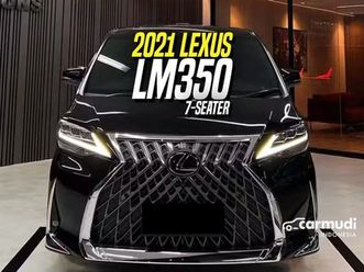 2020 lexus lm 350 3.5 7 seater mpv black hitam lm350 7seater 2021