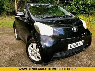 2009 toyota iq 1.0 vvt-i 3dr hatchback petrol manual