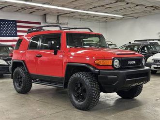 2012 toyota fj cruiser trail team edition rare 4x4 lifted