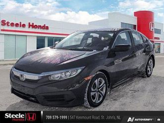 used 2017 honda civic sedan lx