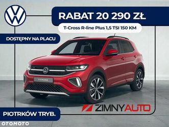 volkswagen t-cross 1.5 tsi act r-line plus dsg