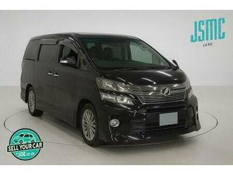 2012 toyota vellfire mpv petrol automatic