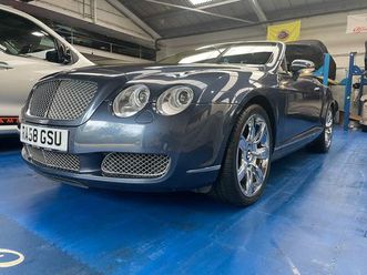 bentley continental 6.0 w12 gtc convertible 2dr petrol auto 4wd euro 4 (560 ps)