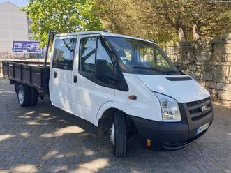 ford transit 2.4 tdci caixa aberta 7 lugares maio/11