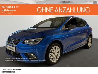 seat ibiza xcellence 1.0 tsi dsg voll-led navi einpar