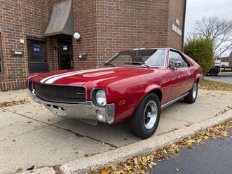 1969 amc amx - go pack 390 4spd - 50 year ownership