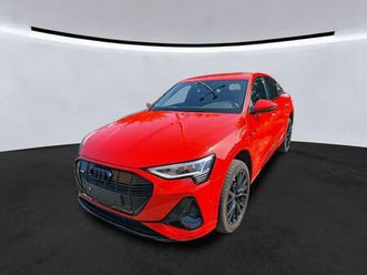 audi e-tron sportback 50 2x s line black acc/led/kam.