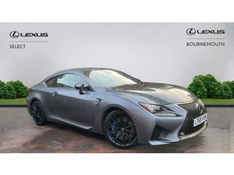 2018 lexus rc 500 5.0 [463] 10th anniversary 2dr auto