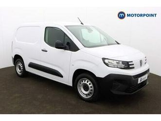 2024 peugeot partner 1.5 bluehdi 100 professional van panel van diesel manual