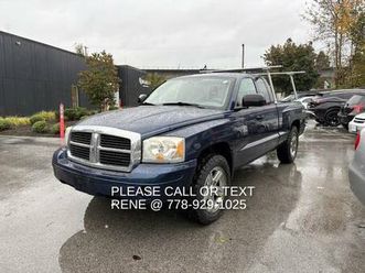 2007 dodge dakota◊slt ext. cab 4x4