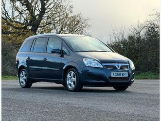 VAUXHALL ZAFIRA 1-6-exclusiv-euro-4-5dr