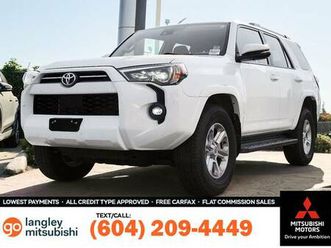 2024 toyota 4runner 4wd - clean, accident free!