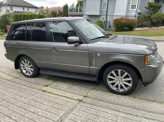 2011 range rover supercharged (l322) (full size) - $51,900