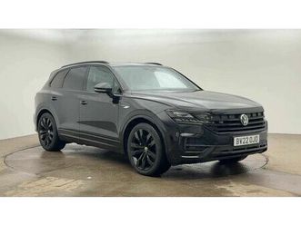 volkswagen touareg - 3.0 v6 tdi 4motion black edition 5dr tip auto